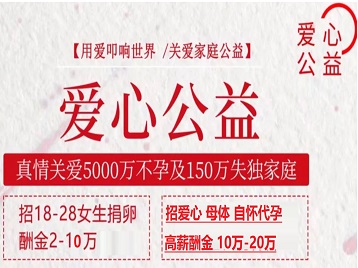 下城捐卵助孕生子 爱心志愿者招募